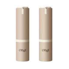 OBgE 自然遮瑕素顏霜 裸妝提亮 保濕服貼, 自然色, 2個