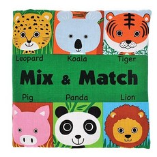 K's Kids Mix & Match 動物變變變布書