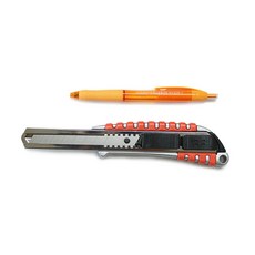 톤/캇타칼(LONG) 18mm TON500LG 컷터칼 커터 절단 사무용품, 1개
