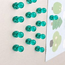 강력 네오디움 미니 냉장고 자석 50p, 그린