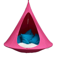 해먹 스윙 나비 행거형 걸이형 해먹그네 정원 야전침대 100110cm 갈색, 그린 150X150cm, 베이지-150X150cm