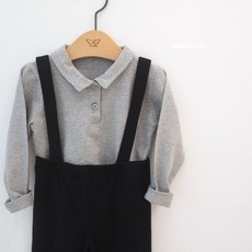 (긴팔) 남아 조거 발레복 (one color/S-L) 아기 유아 키즈 남아 긴팔발레복 발레멜빵바지 발레문화센터