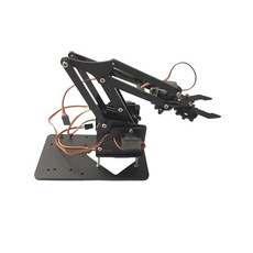 로봇팔 코딩 기계 키트 부품 손 제어 교육용, 모델 2, 오렌지