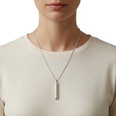 네이비팝 금연 호루라기 파이프 마음챙김, 1개, Silver