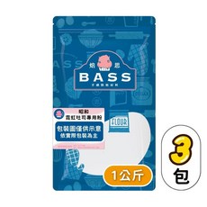 SHOWA 昭和 霓虹吐司專用粉 高筋麵粉 1kg, 1個, 三公斤(1kg*3)-分裝