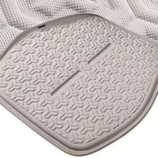 사계공존 프리미엄 차량용 방석 사계절용 자동차 여름방석, 1개, 베이지