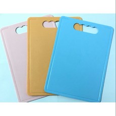 多多 日式輕食雙面砧板 PP材質 可吊掛 多色選擇 SGS認證, 1個, 粉紅色