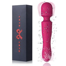 새로운 업그레이드된 더블 엔드 사용 가능한 어깨 목 등 이완 도구 휴대용 전기 무선 여행 홈 워크 아웃 스포츠 심부 조직 근육통 피로 - 레드 블랙, Red, 1개