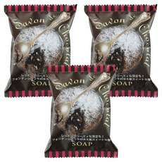 Pelican 사봉 드 초콜릿 솝, 80g, 3개입
