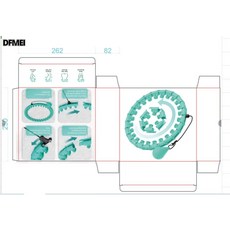 QRU 彈簧呼啦圈智能呼啦圈健身器材成人兒童女性減腹部彈簧款呼啦圈, 1個, 彩盒包裝:如圖, 1g