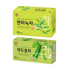 송원 작두콩차 100T +현미녹차 200T (300T)
