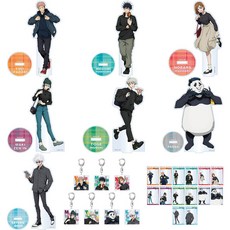 주술회전 TOHO 홀리데이 아크릴 스탠디 키체인 투명 카드, 1개