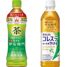 【세트 사】산토리 기능성 표시 식품 이오에몬 맛있는 당질 대책 차 500 2438, 1