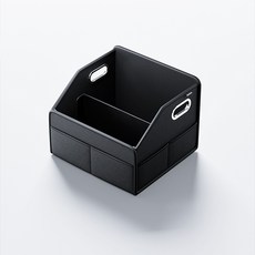 汽車後備箱儲物收納盒車載神器車用整理尾箱車內摺疊箱子汽車用品, 黑色