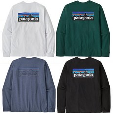 매장정품 PATAGONIA 파타고니아 [] 25FW 롱-슬리브드 P-6 로고 리스판서빌리-티 38518Q7 1039767