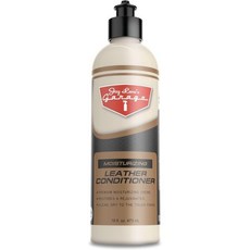 제이 레노의 차고 자동차 가죽 컨디셔너 및 케어 전문가용 차량 시트용 영양 공급 보호 복원 란올린 밀랍 포뮬러 끈적임 없는 마감 (16온스), 제이 레노 차고용 자동차 가죽 컨디셔너 관리 시트용 전