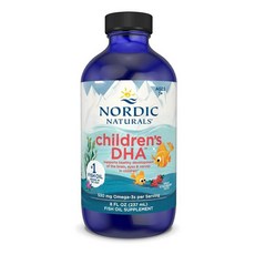 노르딕내추럴스 어린이 오메가3 칠드런스 DHA 530mg 딸기맛 237ml, 2개