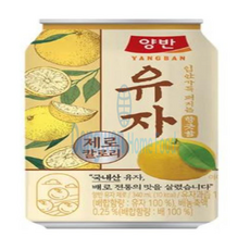 동원 양반 유자 제로, 2개, 340ml