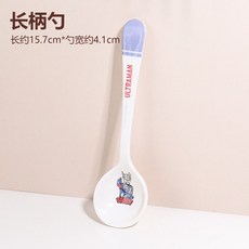 五和賽羅奧特曼餐具碗餐盤牛奶杯子寶寶男孩喫飯餐具果盤調羹 QCMX, AT3-9006勺子, 1個