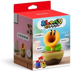 任天堂 瑪利歐兄弟 驚奇 閒聊花花 擺飾, 黃綠, 1個, 單一商品