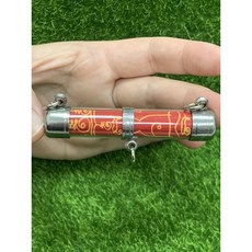 龍波馬哈蘇拉薩 發大財符管 買就送皮圈顏色隨機, 發大財符管三圈 不銹鋼殼