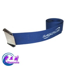 SAEKODIVE 快卸式配重腰帶 AW-02 紫玉蘭, 藍色, 1個