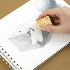 준비물 수정용 디자인 드로잉 연필용 지우개 스케치 세트 당근 미술 4B 문구, 개, 기본