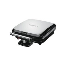 Cuisinart 쿠시나트 4 슬라이스 벨기에 와플 메이커 스퀘어 WAF-150NAS, New Square Classic