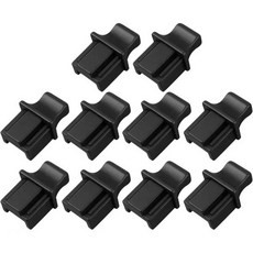 40개 RJ45 먼지 덮개 캡 이더넷 LAN 포트 방지 커버 보호캡 네트워크 스위치라우터허브컴퓨터 암 플러그투명, Black