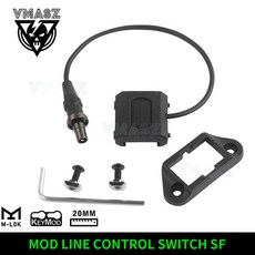WADSN AXON 듀얼 기능 압력 스위치 M300 M600 M340 M640 손전등 OGL PEQ15 MAWL MLOK KEYMOD 20mm 레일 3, 01 빠른, 07 Crane And Crane