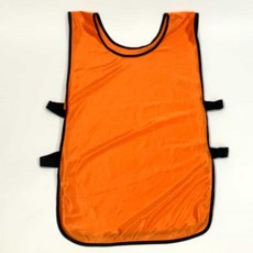 인프마켓 밴드형 팀 조끼 오렌지 행사용조끼 축구팀복 농구조끼