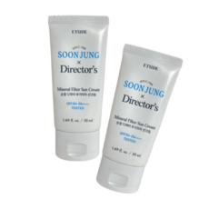 에뛰드 순정 디렉터 무기자차 선크림 2개세트 (50ml+50ml) (SPF50+ PA++++), 50ml 2개