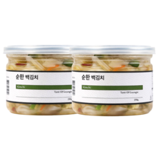 [베리쿡] 아기김치 2종 백김치+백김치 세트, 1개