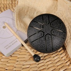 명상악기 손드럼 빗방울 스틸, 1개