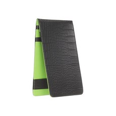 YELARXI Golf Scorecard Holder PU Leather Yardage Book Cover with Elastic Straps Golf Score Book P