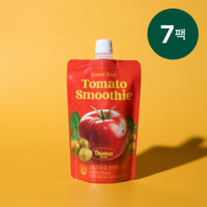SEED FARM에서 직접 생산한 토마토로 만든 스위트바질토마토스무디 200ml, 7개