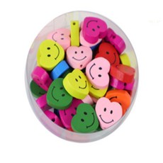 루이일 비즈공예자재 나무비즈 우드구슬, 나무꽃