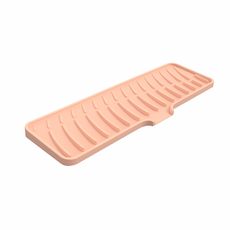 씽굿 실리콘 다용도 주방 욕실 건조대 매트, 핑크, 1개