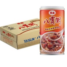 泰山 八寶粥 精選天然膳食穀糧 375g, 24罐