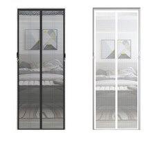 도리엔토리 자석 현관 방충망 모기장, 03현관모기장-검정-소