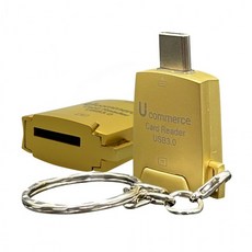 C타입 to OTG카드리더기 마이크로SD 블랙박스 메모리, 1개