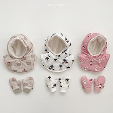 오뜨베베 스노우맨 스키후드워머&스키장갑 눈놀이 방한용품 눈썰매장, 스키장갑-펭귄, 1개