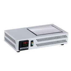 PCB 핫 플레이트 납땜 메탈 기판 플랫폼 예열대, 백색 100x150mm