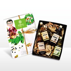 佳源油品 油衷之禮好油分享組 (黑麻油 芝麻香油 苦茶油 花生調合油) 禮盒, 1個