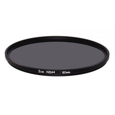 ICE Slim ND64 Filter Neutral Density ND 6 Stop Optical Glass (49mm), 82mm