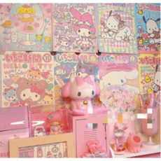 벽꾸 포스터 방꾸미기 포스터 이치고 이치고신문 포스터 산리오 포스터 산리오 방꾸미기 마이멜로디 포차코 시나모롤 헬로키티 키티 방꾸 벽꾸