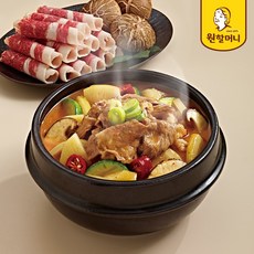[원할머니] 고소한 차돌 듬뿍 된장찌개 500g x 4팩, 4개