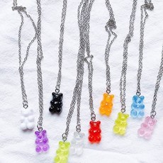 곰돌이 목걸이 초등 우정 곰인형 won+5060gs