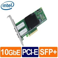 Intel X710-DA2 10G 網路卡 雙埠 SFP+ 光纖 PCIe 三年保固, 1個