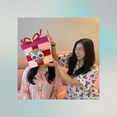 이벤트용 코믹분장 선물상자가면 파티용품 변장도구 인싸템 박스형태, 1개, 상세페이지 참조